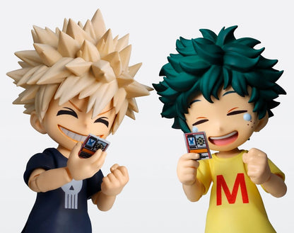 My Hero Academia S.H.Figuarts Actionfigur Izuku Midoriya & Katsuki Bakugo -Childhood Set- 9 cm Image 11