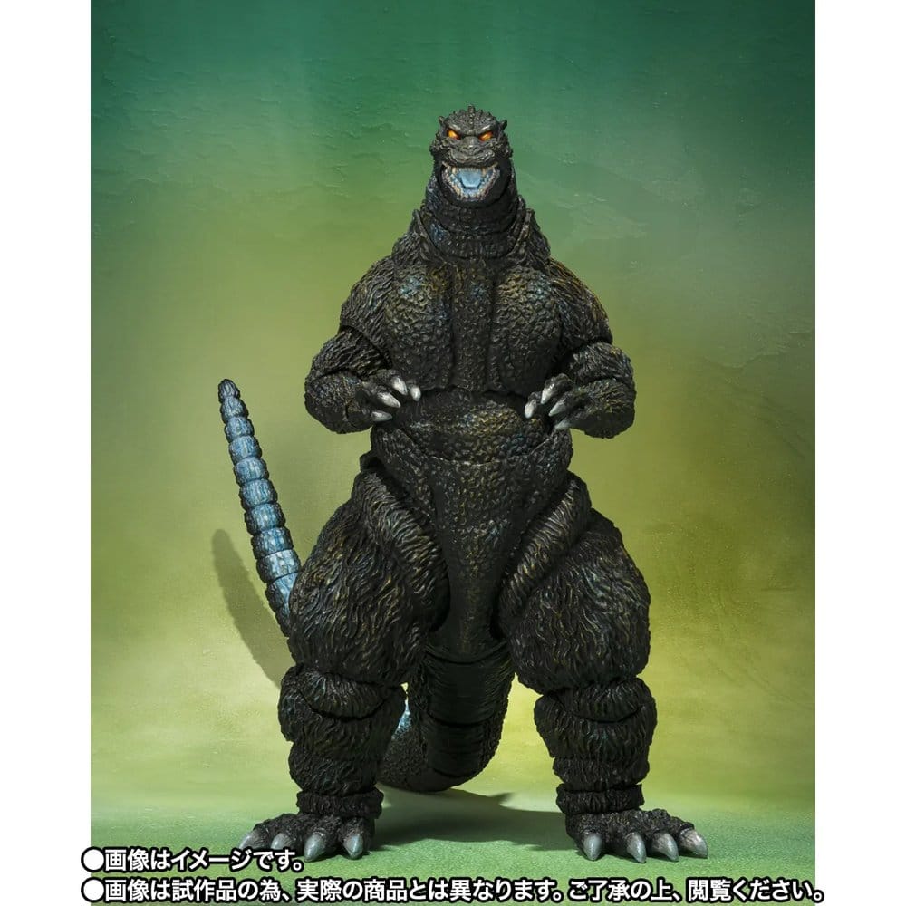 Godzilla S.H.MonsterArts Actionfigur Godzilla (Godzilla vs. Mechagodzilla II Poster Coloring Ver.) -Movie Graphic Plus- 16 cm Image 2