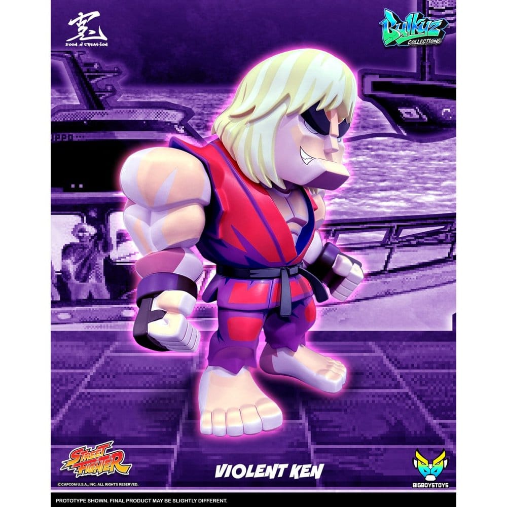 Street Fighter Bulkyz Vinyl-Figur Violent Ken 30 cm Image 4