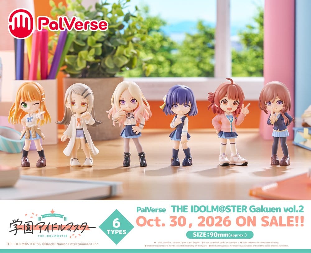 The Idolmaster PalVerse Minifiguren vol.2 Blind Box Display (6) Image 18