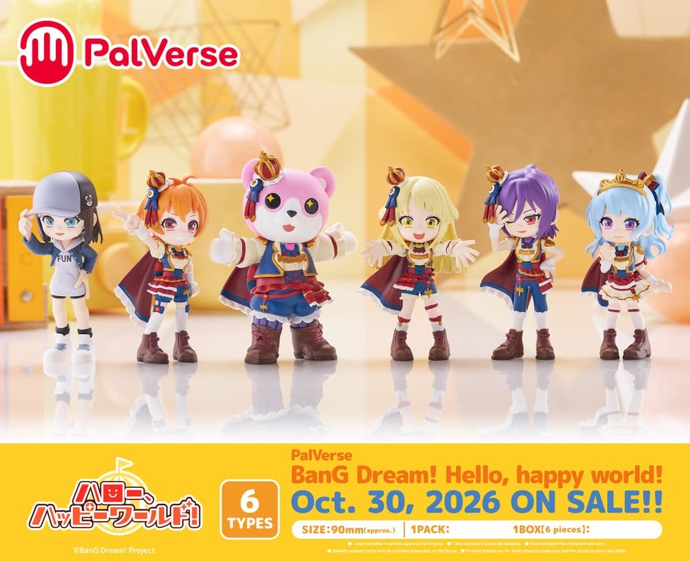 BanG Dream! PalVerse Minifiguren Hello, Happy World! Blind Box Display (6) Image 17