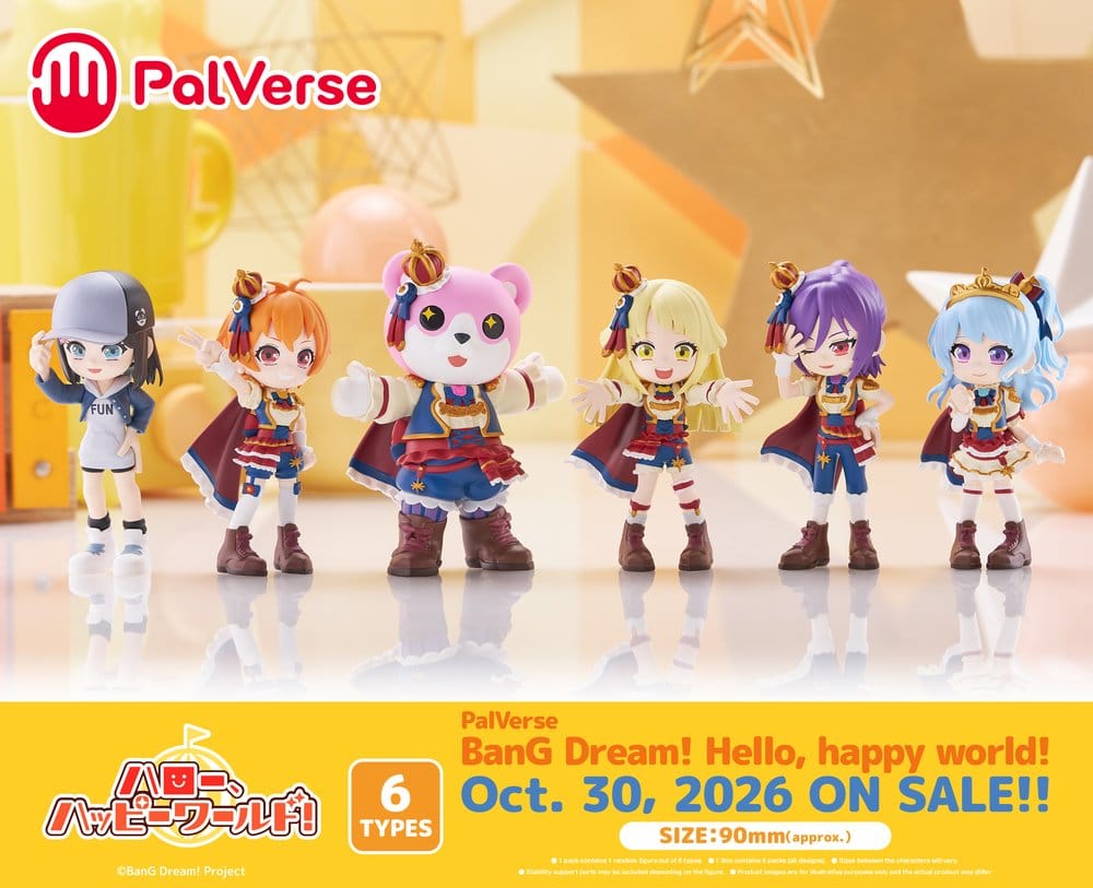 BanG Dream! PalVerse Minifiguren Hello, Happy World! Blind Box Display (6) Image 18