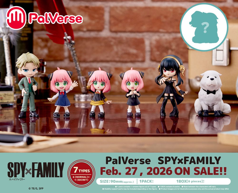 Spy x Family PalVerse PVC Figuren 9 cm Sortiment (6) Image 5