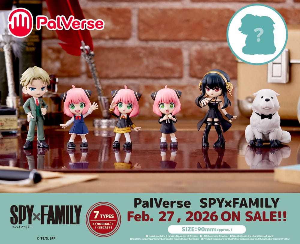 Spy x Family PalVerse PVC Figuren 9 cm Sortiment (6) Image 6