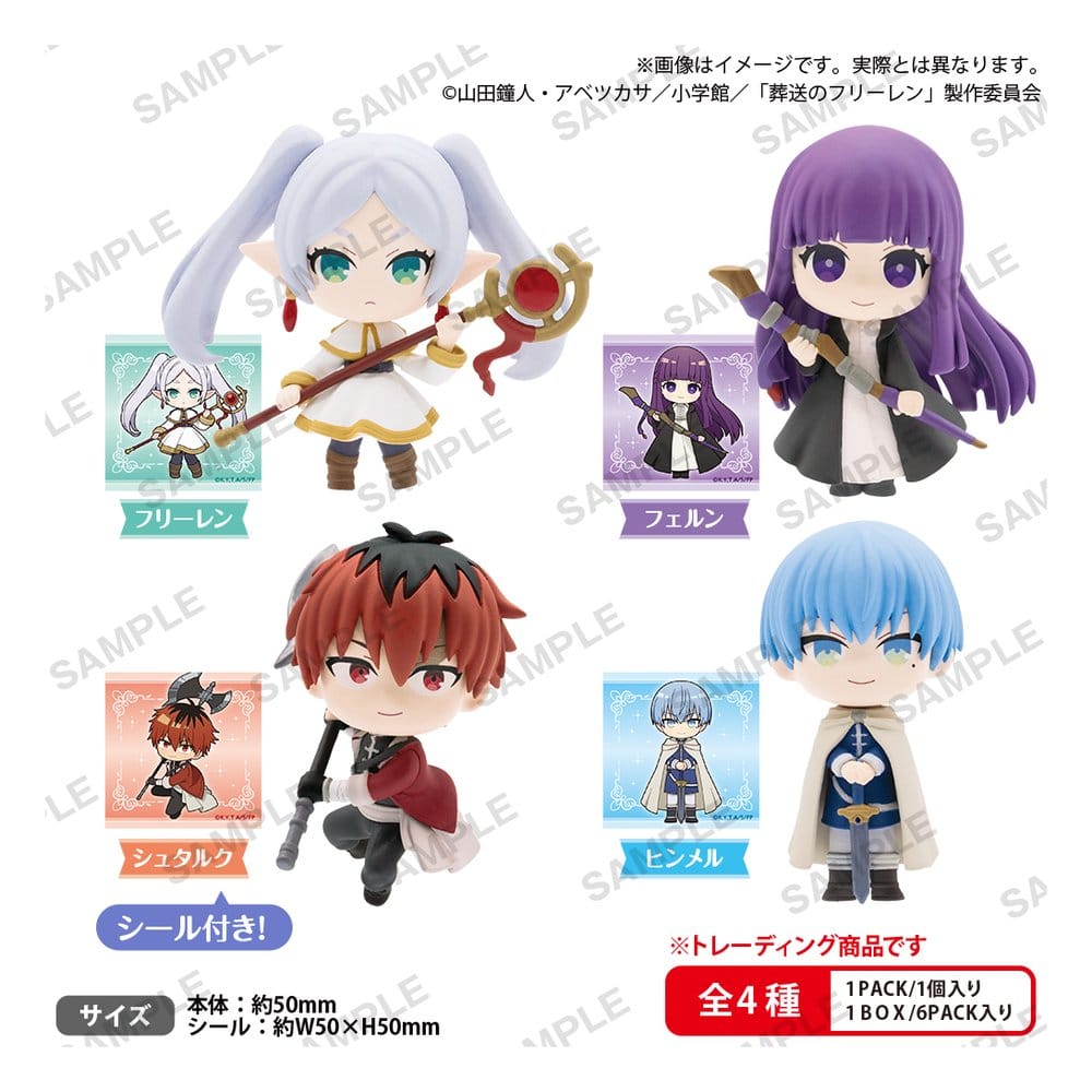 Frieren – Nach dem Ende der Reise Minifiguren Rich Box ver. 5 cm Blind Box Display (6) Image
