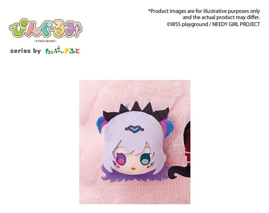 Needy Girl Overdose Pingurumi Minifigur Purple Lollipop 8 cm Image