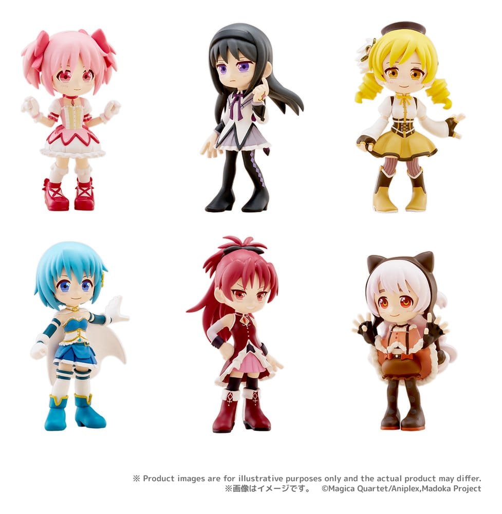 Puella Magi Madoka Magica PalVerse Collection PVC Figuren Box Ver. 9 cm Sortiment (6) Image 1