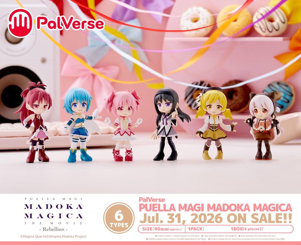 Puella Magi Madoka Magica PalVerse Collection PVC Figuren Box Ver. 9 cm Sortiment (6) Image 11