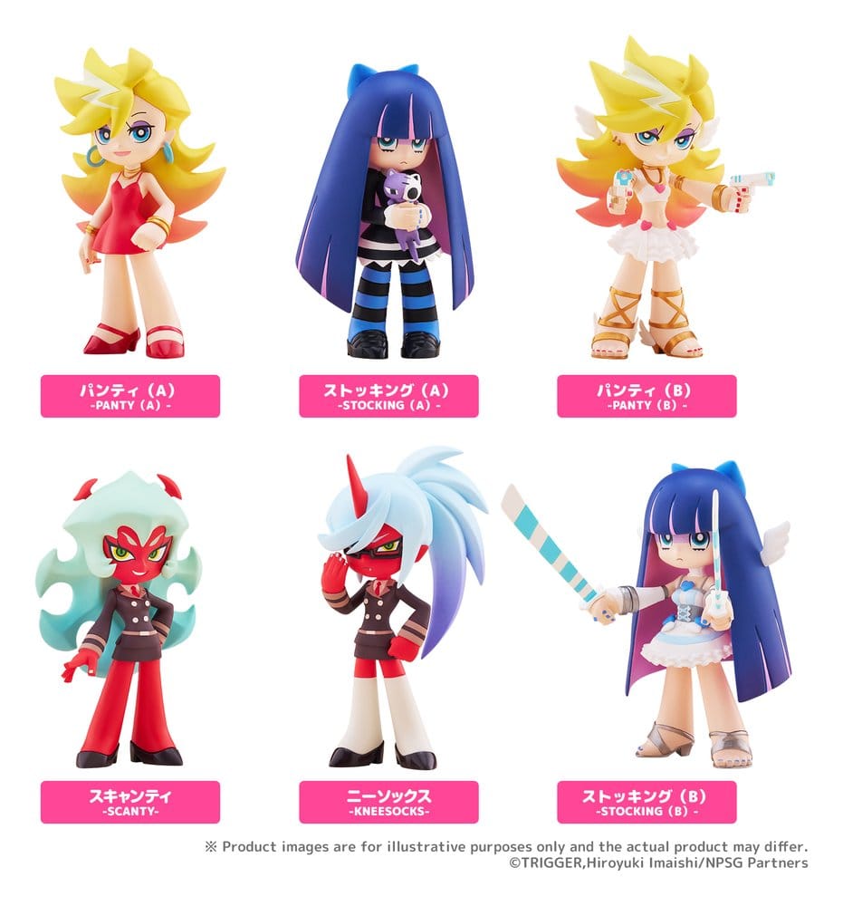Panty & Stocking with Garterbelt PalVerse Minifiguren New Blind Box Display (6) Image 11