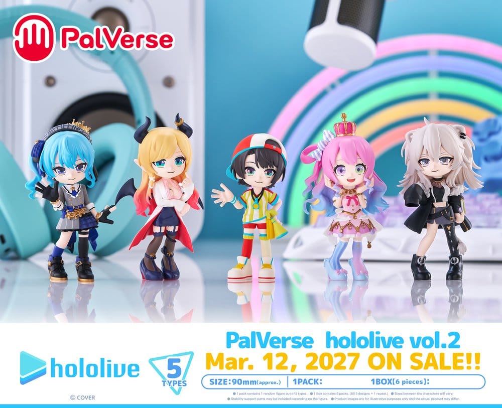 Hololive Production PalVerse Minifiguren Vol.2 Blind Box Display (6) Image 15