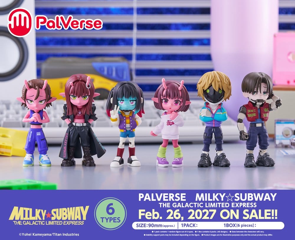 Galactic Milky?Subway Express Minifiguren Blind Box Display (6) Image 17