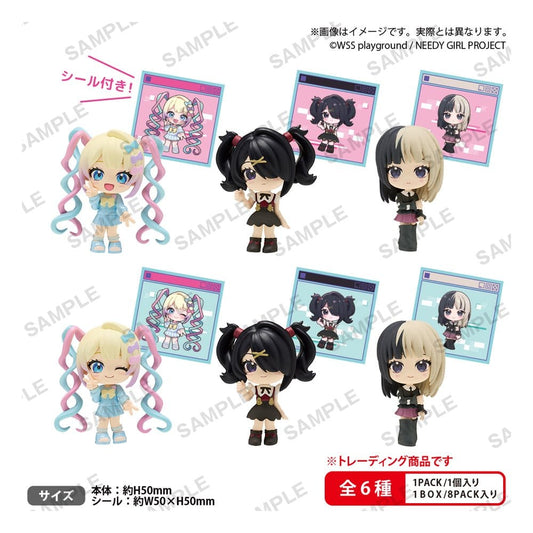 Needy Girl Overdose The Box Rich Minifiguren Collection Figure Blind Box Display (8) Image