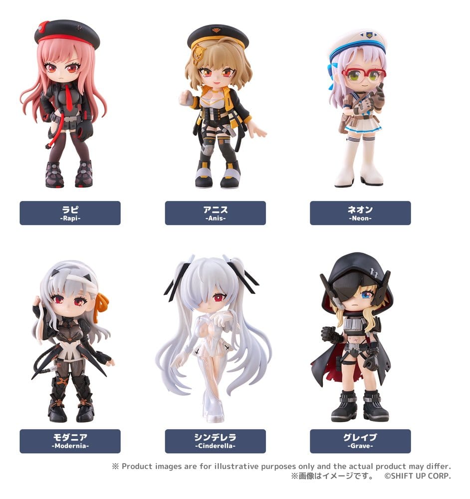 Goddess of Victory: Nikke PalVerse Minifiguren Blind Box Display (6) Image 12