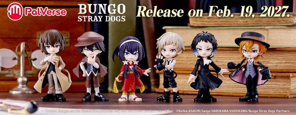Bungo Stray Dogs PalVerse Minifiguren Blind Box Display (6) Image 17