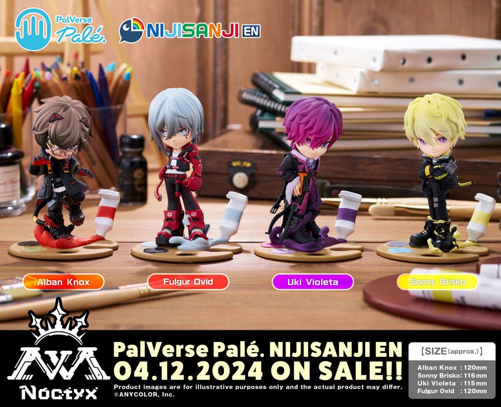 Nijisanji PalVerse PVC Statue Alban Knox 12 cm Image 5
