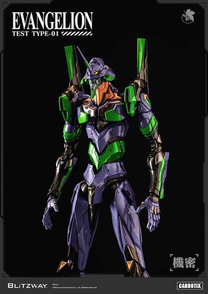 Evangelion Carbotix Actionfigur Evangelion Unit-01 Test Type (Standard Ver.) 33 cm Image 11