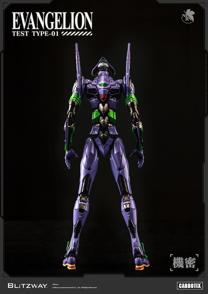 Evangelion Carbotix Actionfigur Evangelion Unit-01 Test Type (Standard Ver.) 33 cm Image 17