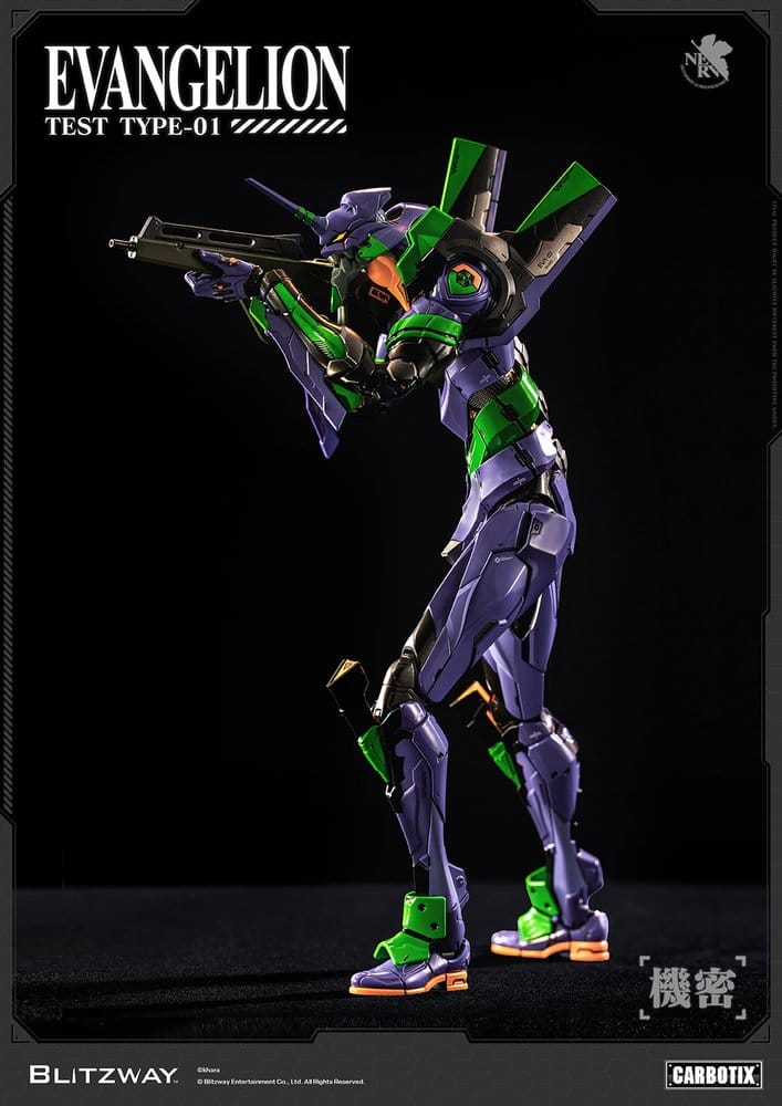 Evangelion Carbotix Actionfigur Evangelion Unit-01 Test Type (Standard Ver.) 33 cm Image 19