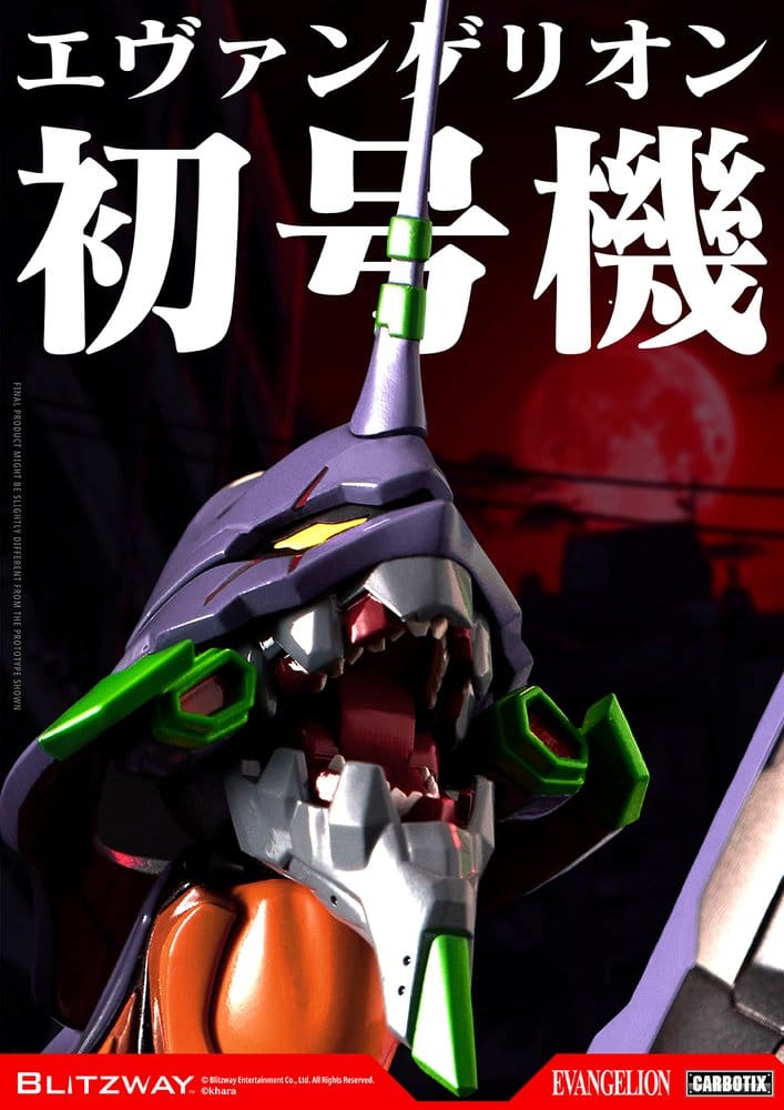 Evangelion Carbotix Actionfigur Evangelion Unit-01 Test Type (DX Ver.) 33 cm Image 2