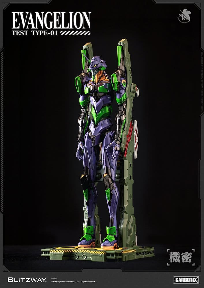 Evangelion Carbotix Actionfigur Evangelion Unit-01 Test Type (DX Ver.) 33 cm Image 7