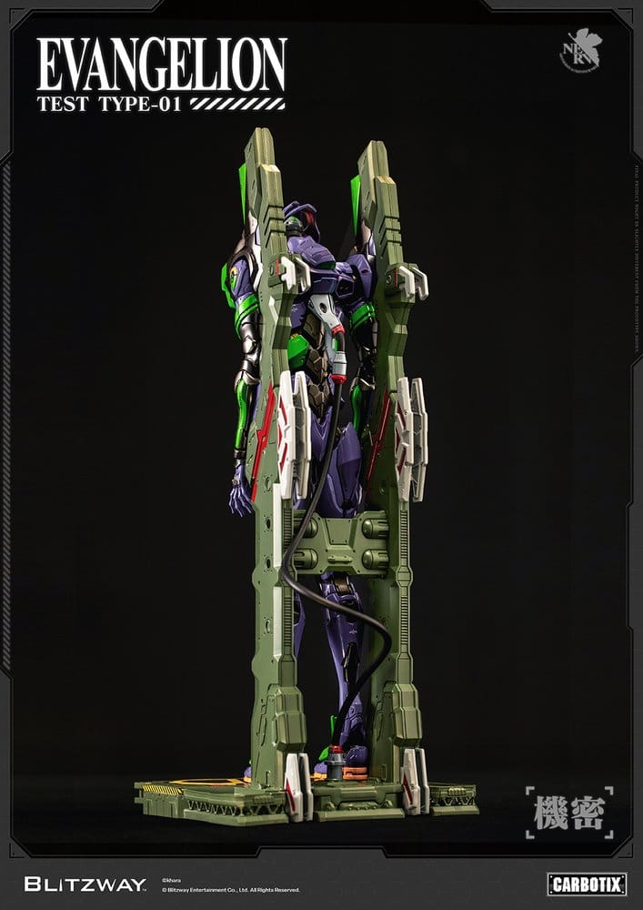 Evangelion Carbotix Actionfigur Evangelion Unit-01 Test Type (DX Ver.) 33 cm Image 8