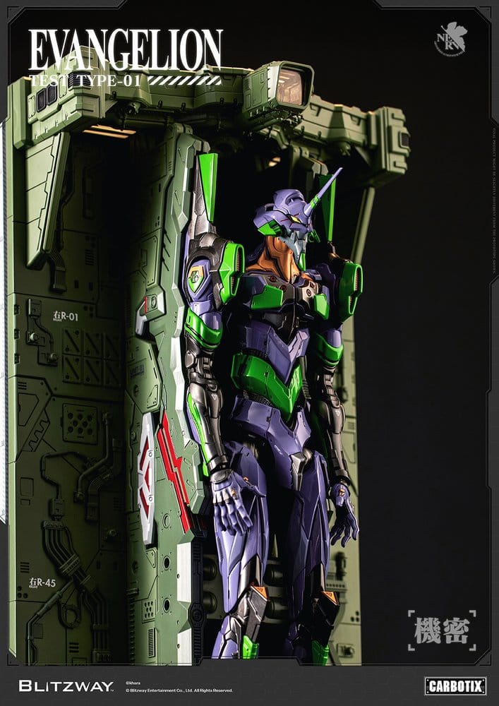 Evangelion Carbotix Actionfigur Evangelion Unit-01 Test Type (DX Ver.) 33 cm Image 15