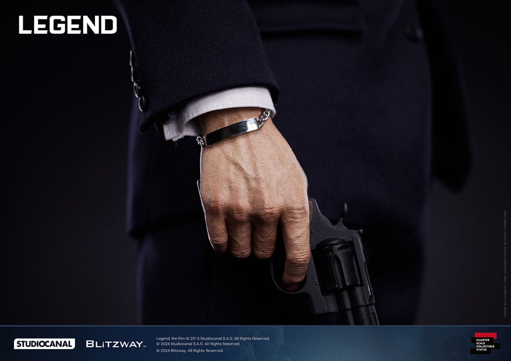 Legend Superb Scale Statue 1/4 Reginald Reggie Kray 53 cm Image 12