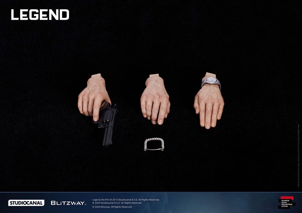 Legend Superb Scale Statue 1/4 Reginald Reggie Kray 53 cm Image 13