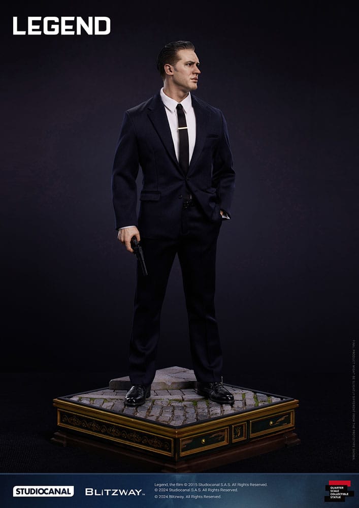 Legend Superb Scale Statue 1/4 Reginald Reggie Kray 53 cm Image 37