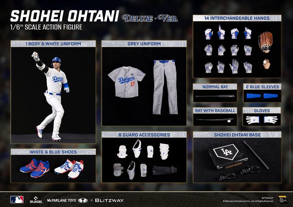 Major League Baseball Premium UMS Actionfigur 1/6 Ohtani Shohei (DX Ver.) 35 cm Image 21