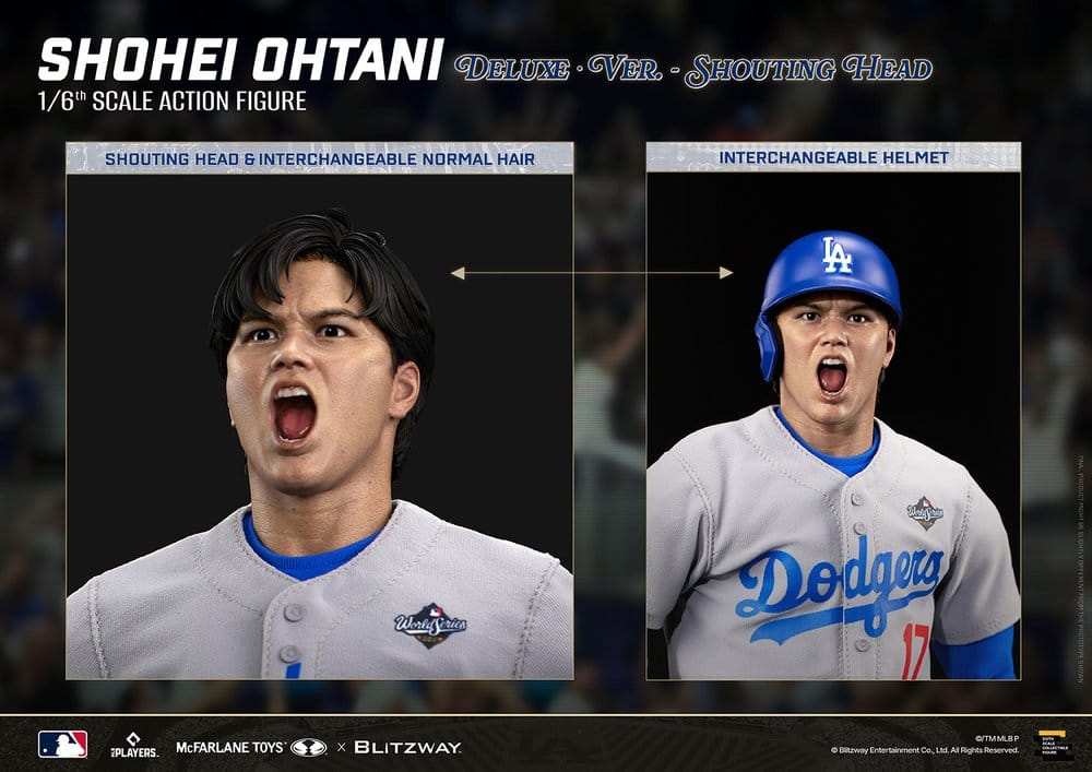 Major League Baseball Premium UMS Actionfigur 1/6 Ohtani Shohei (DX Ver.) 35 cm Image 23