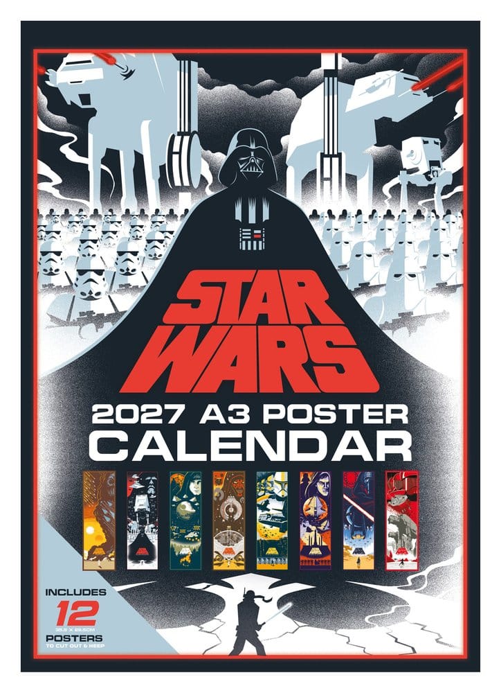 Star Wars Kalender A3 Poster 2027 Image 1
