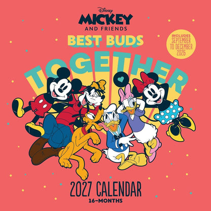 Mickey & Friends Kalender 2027 30 x 30 cm Image 1