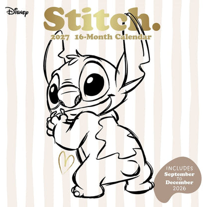 Stitch Kalender Life is Better with Stitch 2027 30 x 30 cm Image 1