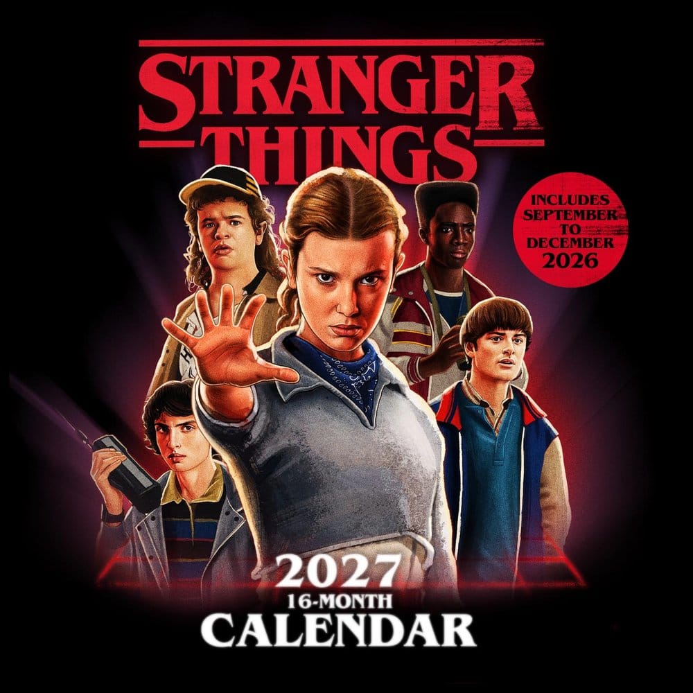 Stranger Things Kalender 2027 30 x 30 cm Image 1