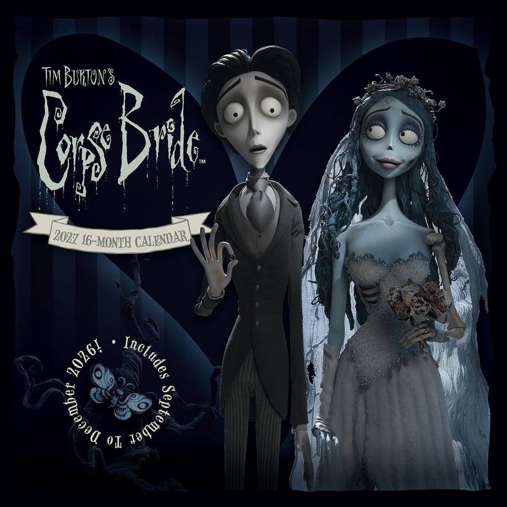 Corpse Bride Kalender 2027 30 x 30 cm Image 1