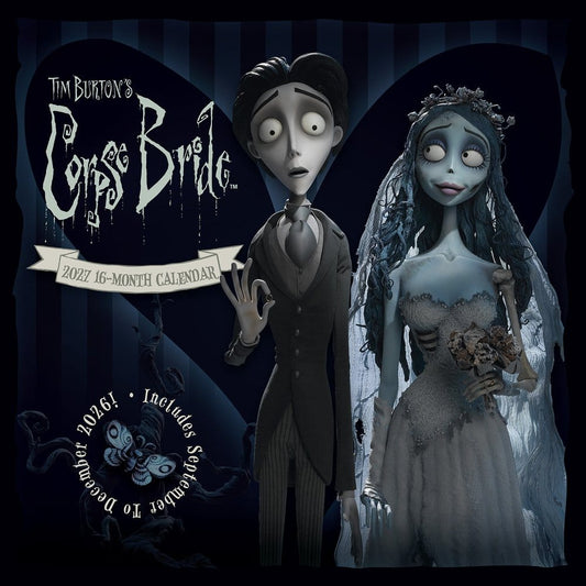 Corpse Bride Kalender 2027 30 x 30 cm Image 1