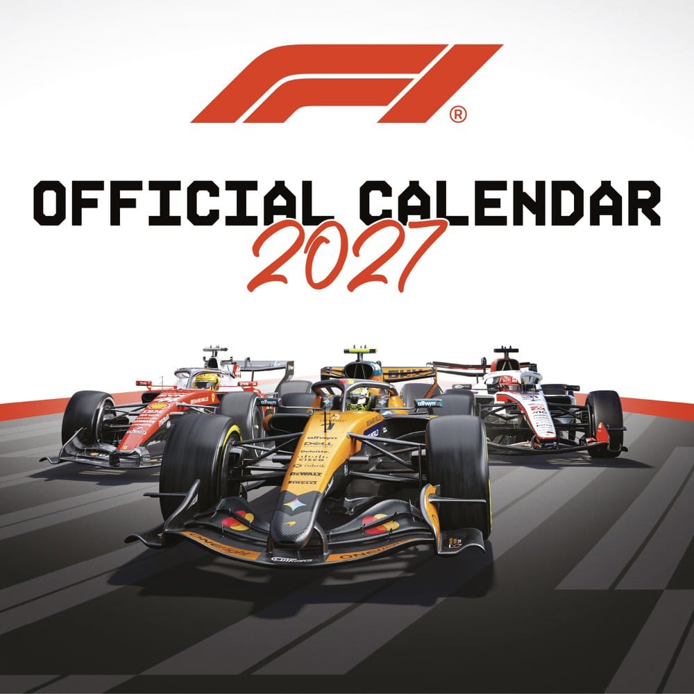 Formel 1 Kalender 2027 30 x 30 cm Image 1