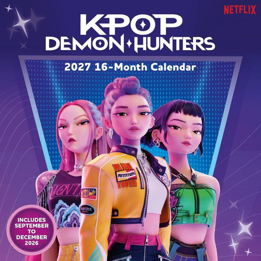 KPop Demon Hunters (2027) Quadratischer Wandkalender 30 x 30 cm Image