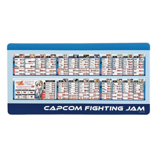 Capcom Fighting Collection 2 Mousepad Fighting Evolution 30 x 60 cm Image