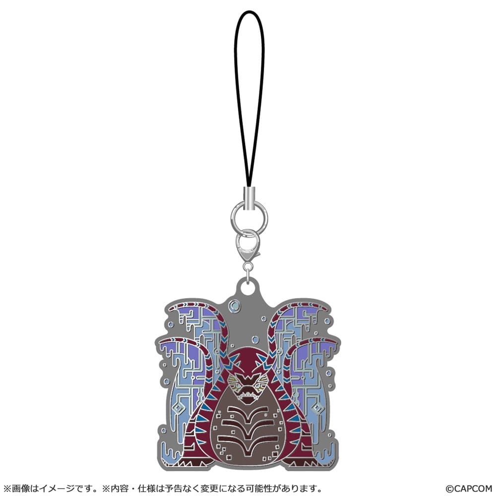 Monster Hunter Wilds Metall-Schlüsselanhänger Monster icon Blind Box Sortiment (10) Image 4
