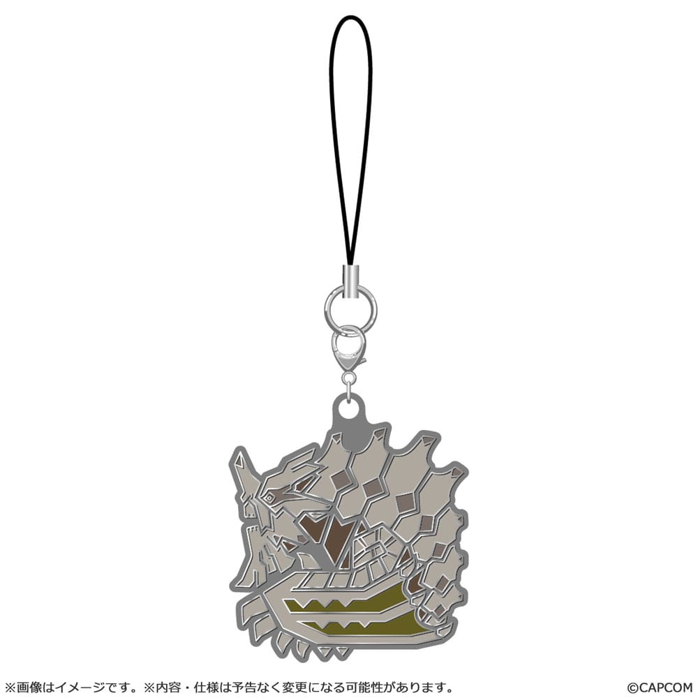 Monster Hunter Wilds Metall-Schlüsselanhänger Monster icon Blind Box Sortiment (10) Image 5