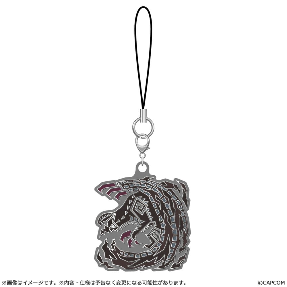 Monster Hunter Wilds Metall-Schlüsselanhänger Monster icon Blind Box Sortiment (10) Image 6