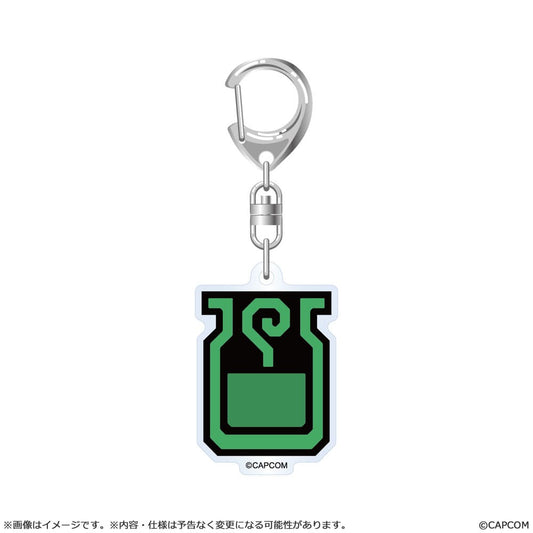 Monster Hunter Wilds Acryl-Schlüsselanhänger Item Icon 6 cm Sortiment (10) Image 2