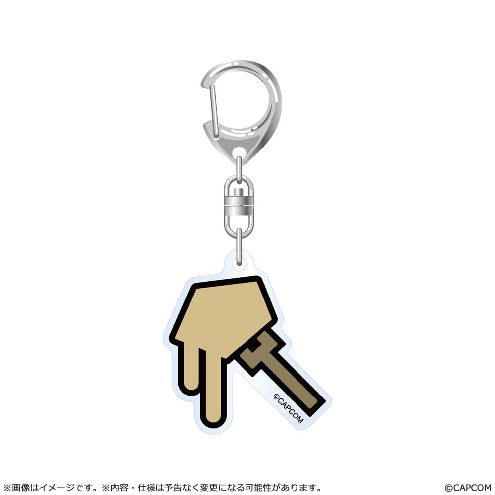 Monster Hunter Wilds Acryl-Schlüsselanhänger Item Icon 6 cm Sortiment (10) Image 10