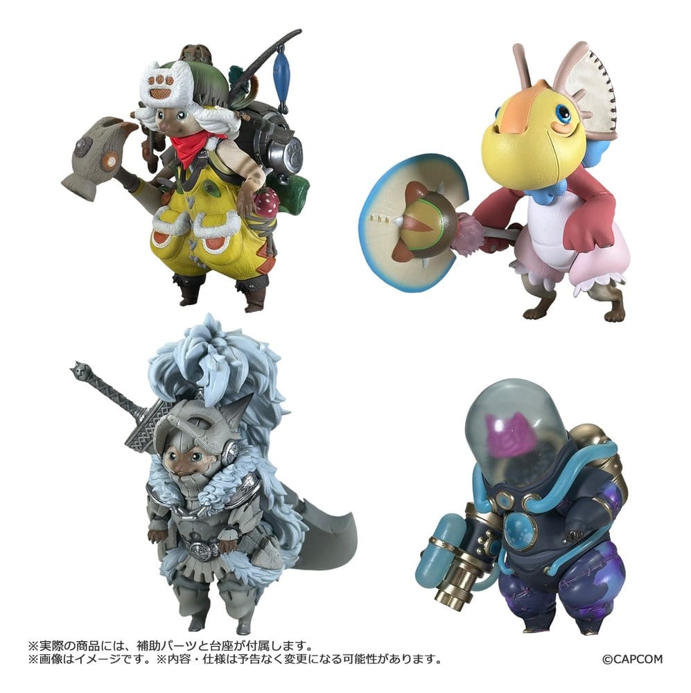 Monster Hunter Standard Model Plus Minifigur Palico Collection Vol. 1 Blind Box Sortiment (4) Image 1