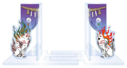Okami 20th Anniversary Reprint Art Project Acryl Buchstützen 14 cm Image 1