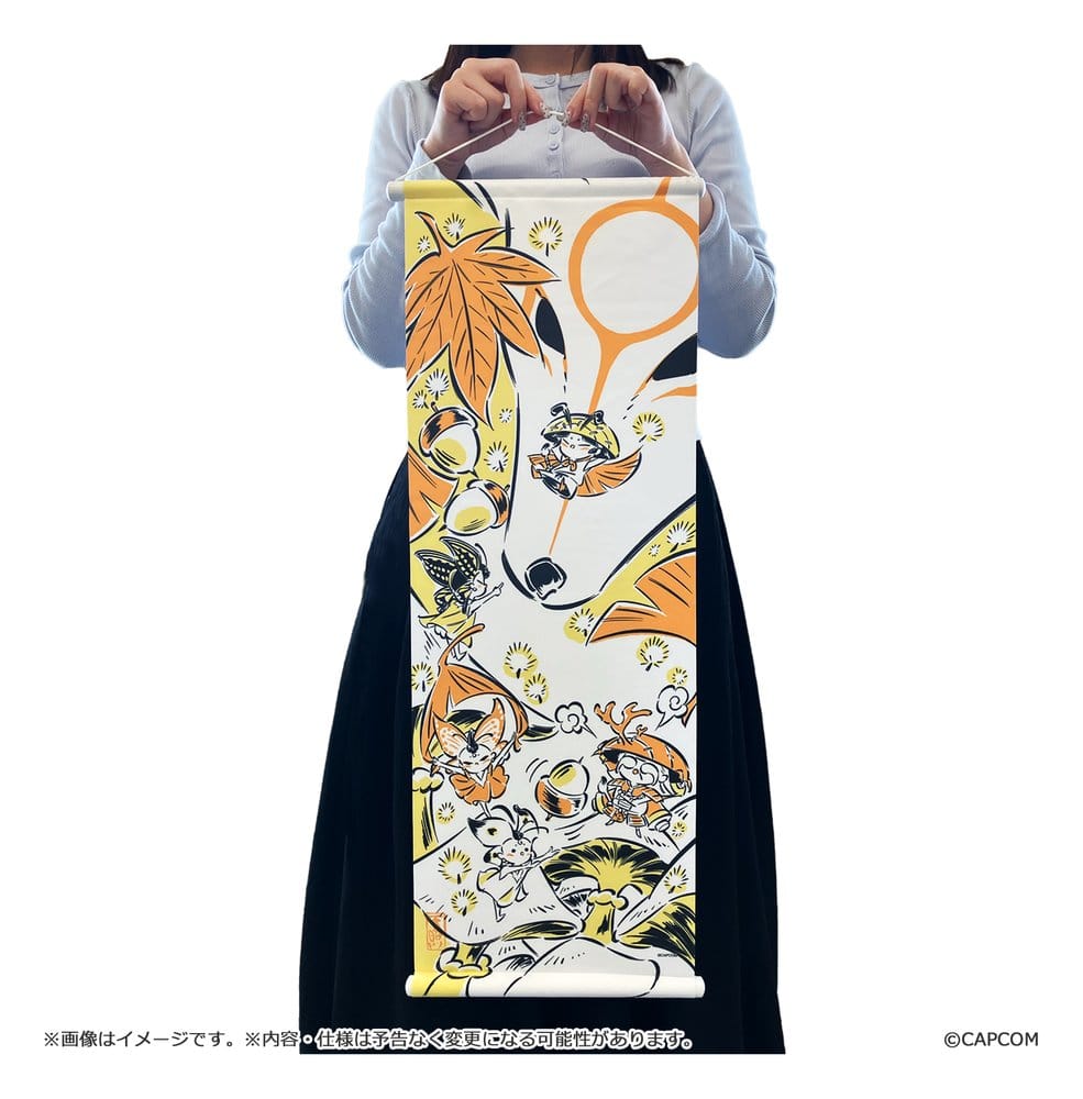 Okami 20th Anniversary Reprint Art Project Wandbehang Autumn 74 x 28 x 2 cm Image 3