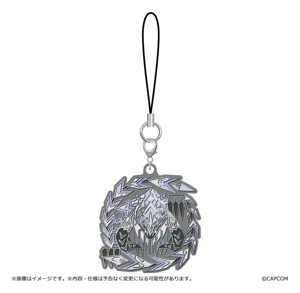 Monster Hunter Wilds Metall-Schlüsselanhänger Monster icon Vol. 2 Blind Box Sortiment (10) Image 2