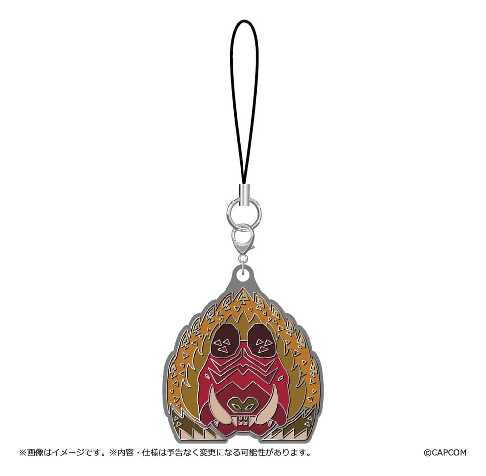 Monster Hunter Wilds Metall-Schlüsselanhänger Monster icon Vol. 2 Blind Box Sortiment (10) Image 3